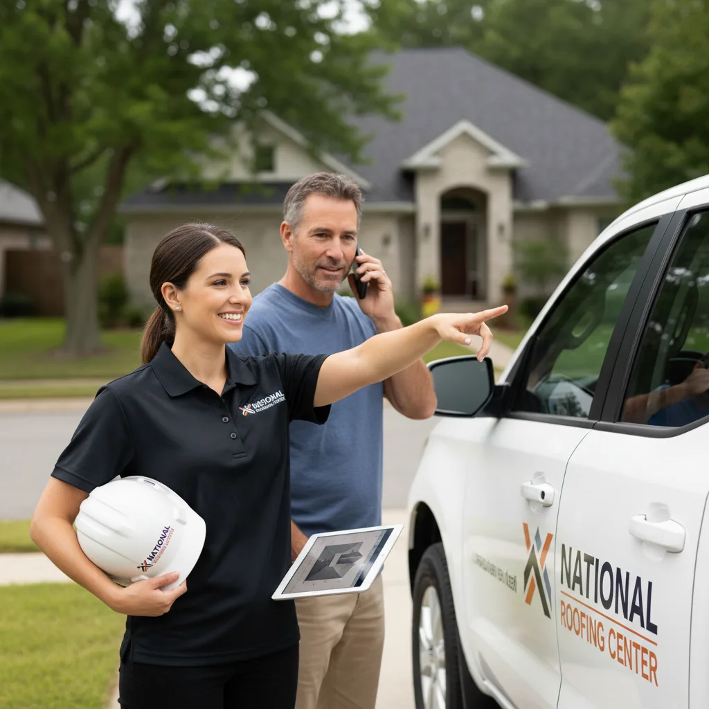 National Roofing Center customer support in North Oaks
